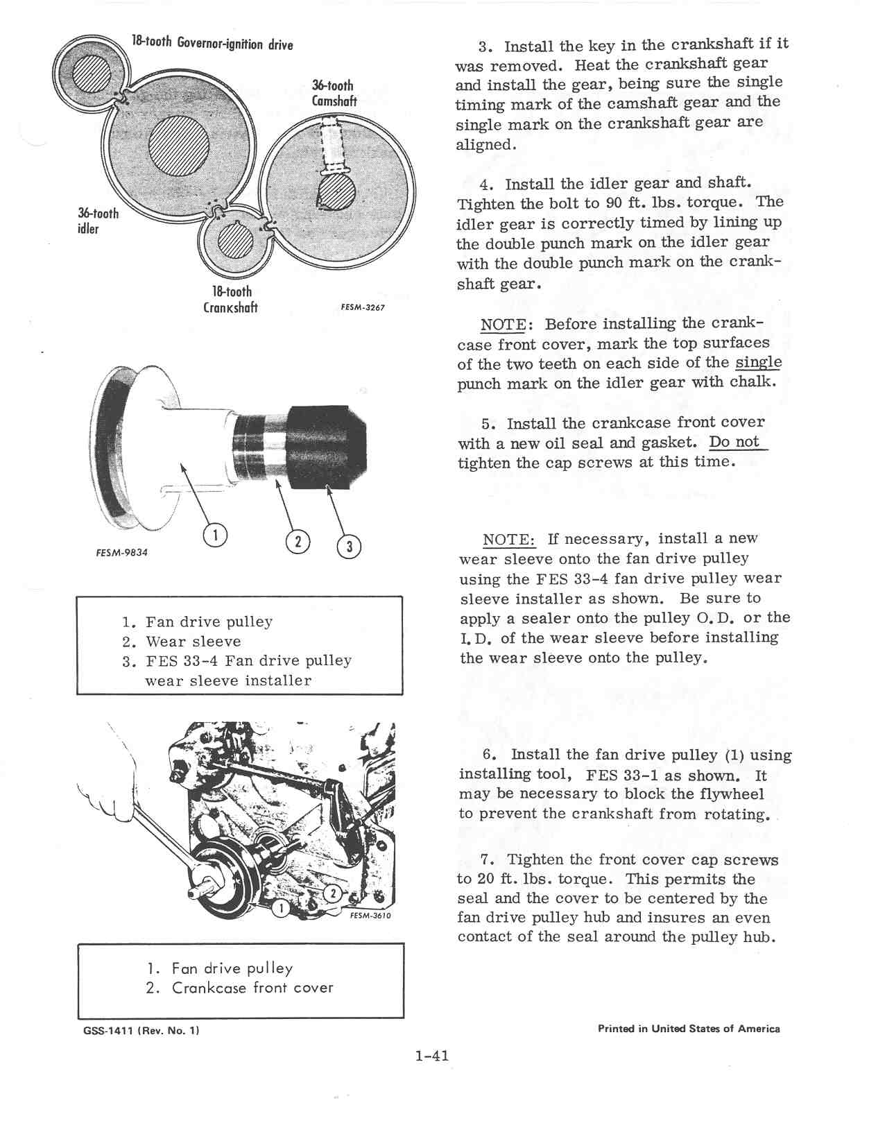 timing - Farmall Cub
